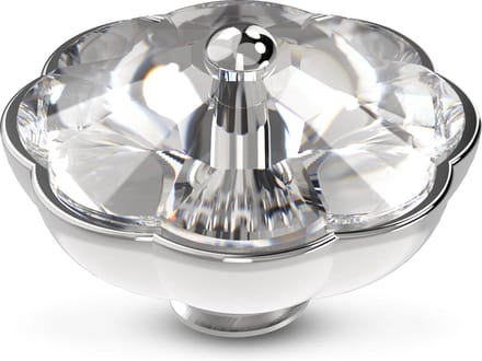 Melano Vivid Wildflower Steentje Crystal Zilver