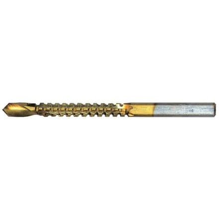 C.K T3193T HSS Metaal-freesboor 6 mm TiN Cilinderschacht 2 stuk(s)