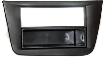 2-DIN frame met bakje Seat Altea 04> Toledo 05> zwart