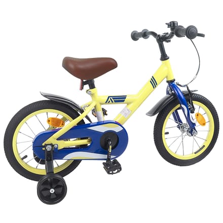 vidaXL - Kinderfiets - 12 - Inch - voor - 2-4 - jaar - oud - Geel
