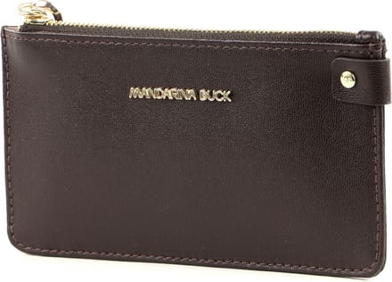 MANDARINA DUCK Leren Kaarthouder Luna Credit Card Holder Mole Donkerbruin