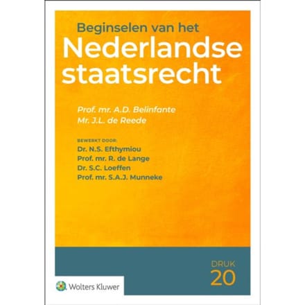 Beginselen Van Het Nederlandse Staatsrecht - A.D. Belinfante
