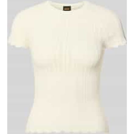 slim fit gebreide pullover van viscosemix model 'FICE'