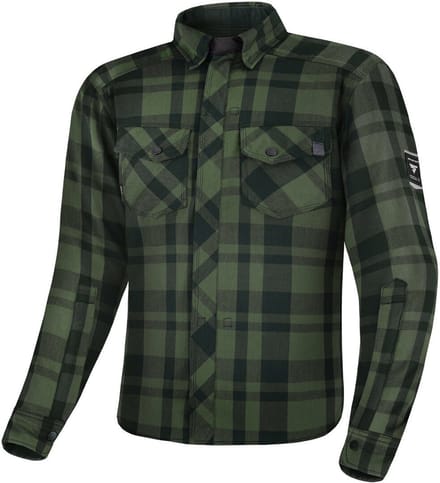 SHIMA Renegade 2.0 Green Motorshirt - Jas