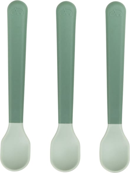 Done By Deer Easy Grip Lepels - 3 Stuks - Green