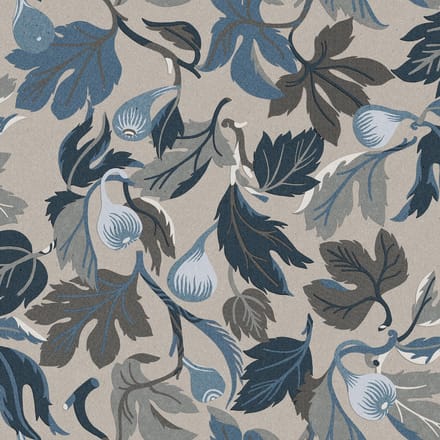 Boråstapeter Vliesbehang 2062 - Swedish Designers - Botanisch Blauw - 49cm x 10.05m
