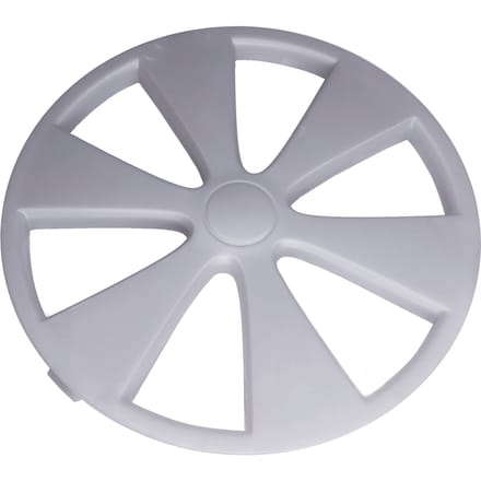 Front hub cap (silver)