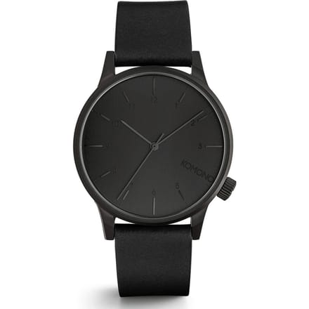 Komono - Horloge Winston Regal - Zwart - Ø 41mm