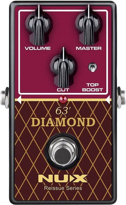 NUX NRO-6 analoge effect pedaal true bypass DIAMOND OVERDRIVE