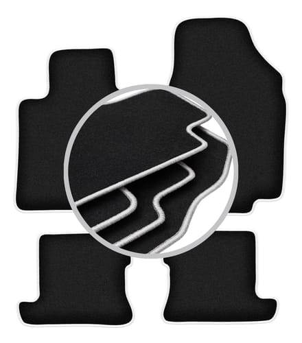 CARLUX-SILVER automatten voor: Nissan Micra K12 CC cabrio (2003-2010)