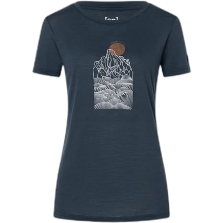 T-shirt dames super.natural Preikestolen Cliffs