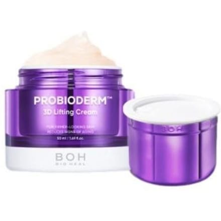 BIOHEAL BOH Probioderm 3D Lifting Crème 50ml + 50ml Gezichtscrème Verstevigend Elasticiteit purple