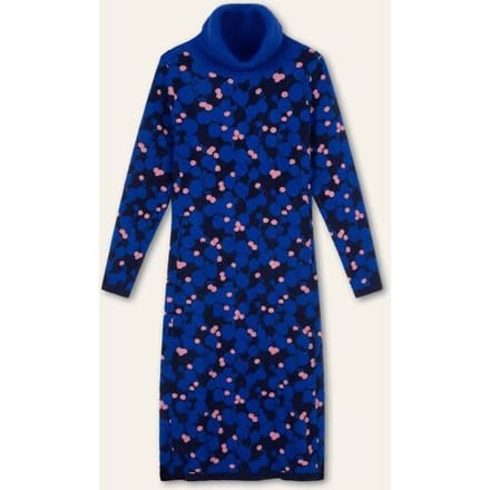 Oilily Dancing Jurk- maatS Brunnera Blauw