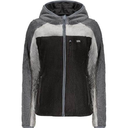 Noorwegen 1963 Zwarte Polyester Dames Sweatshirt met Kap