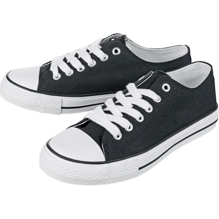 Lidl Dames-/herensneakers (Zwart, 44)