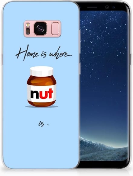 Samsung Galaxy S8 Siliconen Case Nut Home