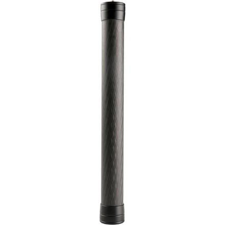 Professionele Stabilisator Verlengstok Stok Stang Monopod Koolstofvezel met 1/4 Inch Schroef 35cm Lang gray