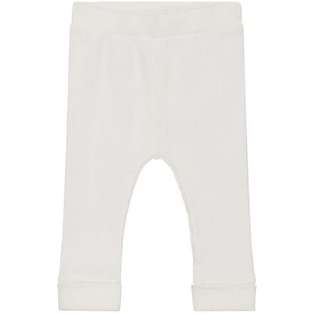 Prénatal newborn broek rib Ivory White 56 unisex
