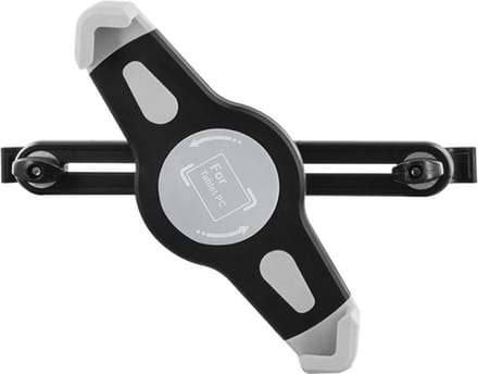 Auto Seatback Tablet PC Houder - voor iPad Mini 4, iPad Air - Zwart met Zilver