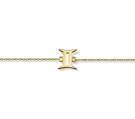 Tweelingen Armband Gold-plated Zodiac ZB006G