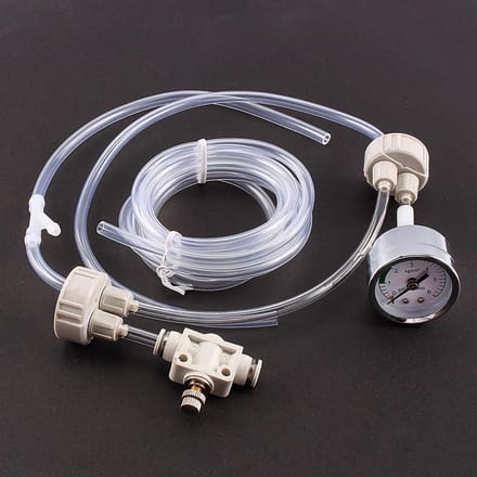 Kit Générateur de CO2 Plantes Aquatiques d'Aquarium Système de Génération de CO2 DIY gray