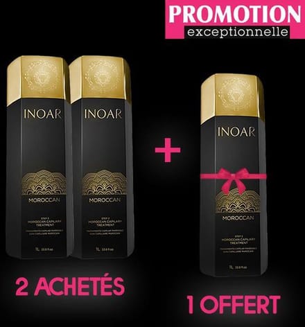 Inoar Marroquino - 2 x Traitement Lissant - STEP 2 (1000 ...
