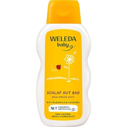 WELEDA Baby's en kinderen Calendula Slaapwel Bad Badkamer Dames 200 ml