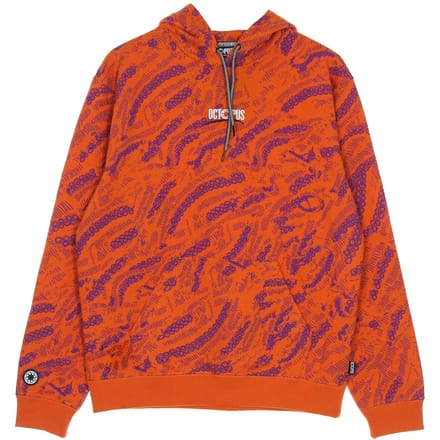 Sci-fi-hoodie heren oranje