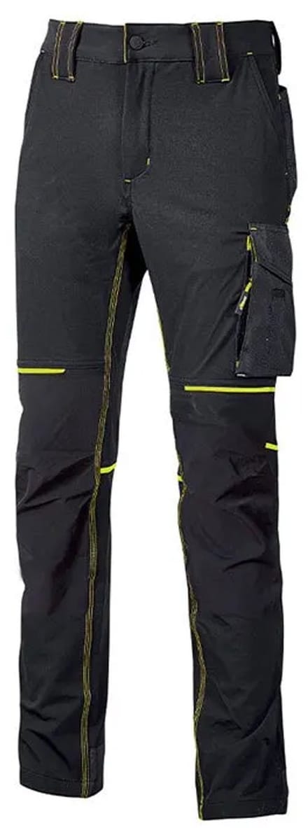 U-power World Werkbroek Grijs S Man