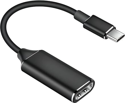 TOJ USB C Naar HDMI Adapter - 4K@60Hz - HDMI Switch / Hub - Zwart