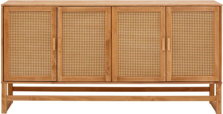 Jolene-Dressoir - 4-deuren - Natuur Grenen