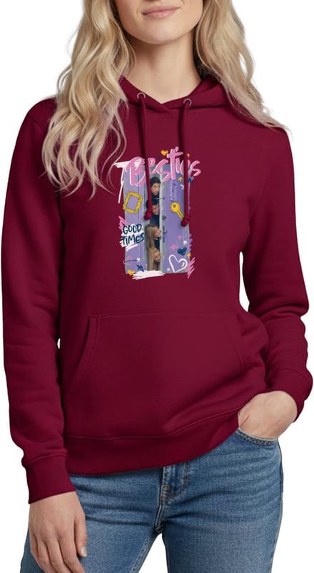 Friends Beste Vrienden Deur Hoodie Dames