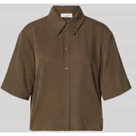 Relaxed fit Blouse van puur Lyocell