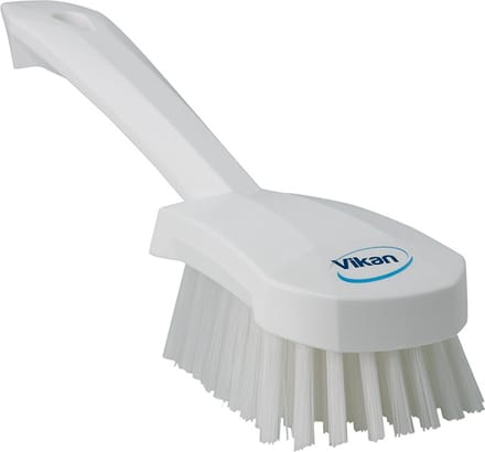 Vikan 41925 Handborstel - Korte Steel - 270 mm - Harde Polyester Haren