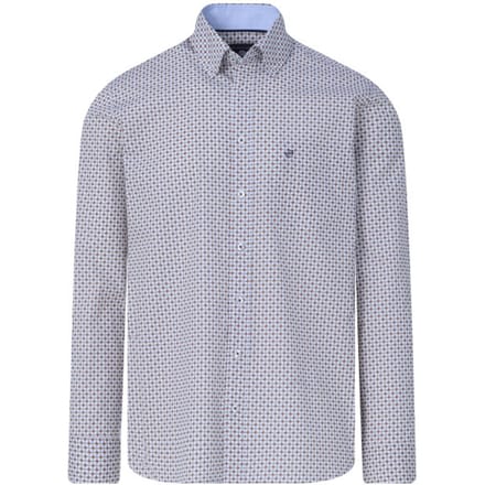 Campbell Casual overhemd met lange mouwen
