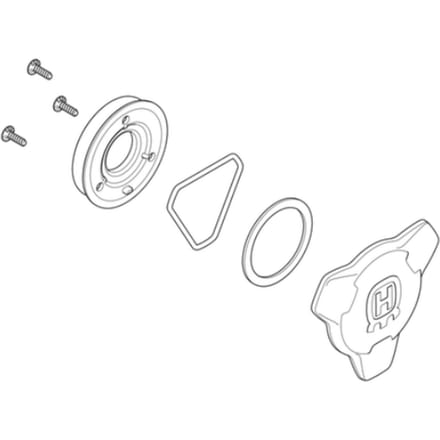Husqvarna naafdop upgrade kit 2 stuks