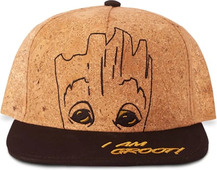 Marvel Guardians Of The Galaxy - Groot Snapback Pet - Bruin/Zwart