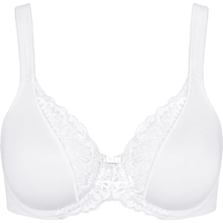 Triumph - Maat E80 - Modern Lace+Cotton W Vrouwen Beha - WHITE