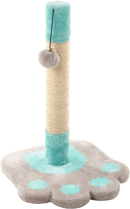 Krabpaal Cya 2 Turquoise/Grijs - Grijs - 28 x 28 x 42 cm