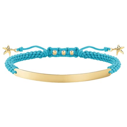Armband Dames Thomas Sabo LBA0060-848-1 Blauw Zilver Gouden