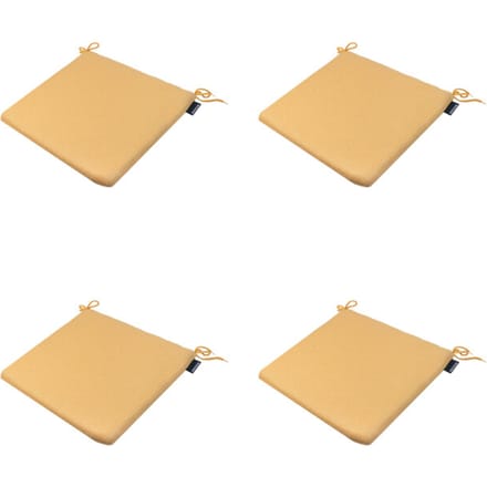 Madison zitkussen napels - 40x40x4,5cm set van 4
