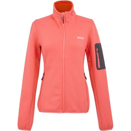Jas Hiking Dames Fitted Zippered Pocket Aldean Softshell