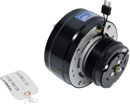 Airco Compressor - AC Pomp - Auto Koelen - Universele Pasvorm - 33 cm - Zilver