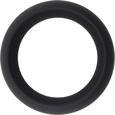 GK Power - Infinity Siliconen Cockring - M - Diameter 42 mm - Zwart