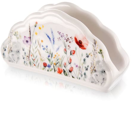 Orion Servethouder Porselein - 13 cm - Veelkleurig