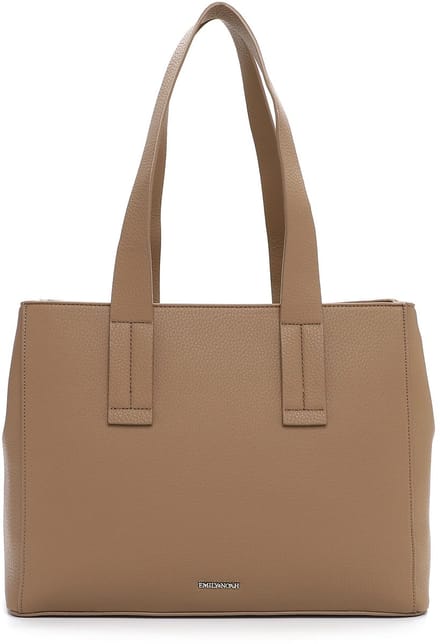 EMILY & NOAH Shopper E&N Heidemarie ( 65390 ) - Dames handtassen - taupe 900