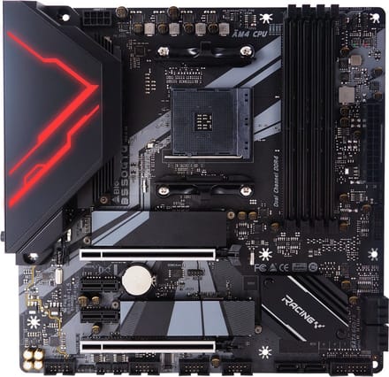 Biostar B550GTQ moederbord AMD B550 Socket AM4 micro ATX