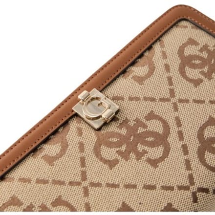 Guess Audrey logo Portemonnee Dames - Ritsportemonnee - Imitatieleer - Print