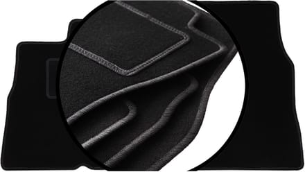 Complete set veloursmatten voor: Fiat Ducato II bestelbus (1994-2006)