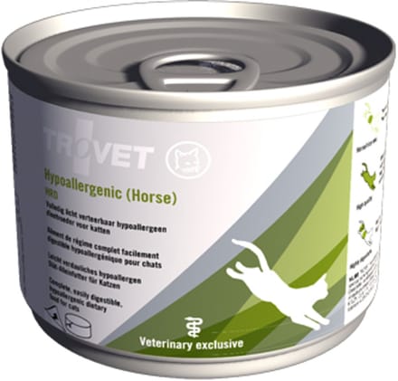 TROVET Hypoallergenic HRD (Horse) Kat - 12 x 200 gr blikken